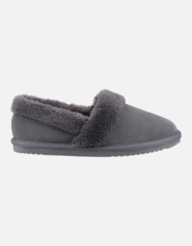 Ariel Suede Women's Grey Slippers