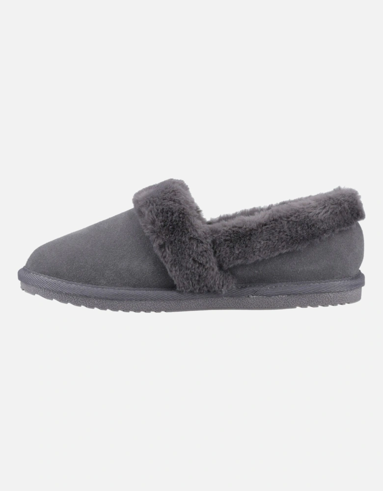 Ariel Suede Women's Grey Slippers