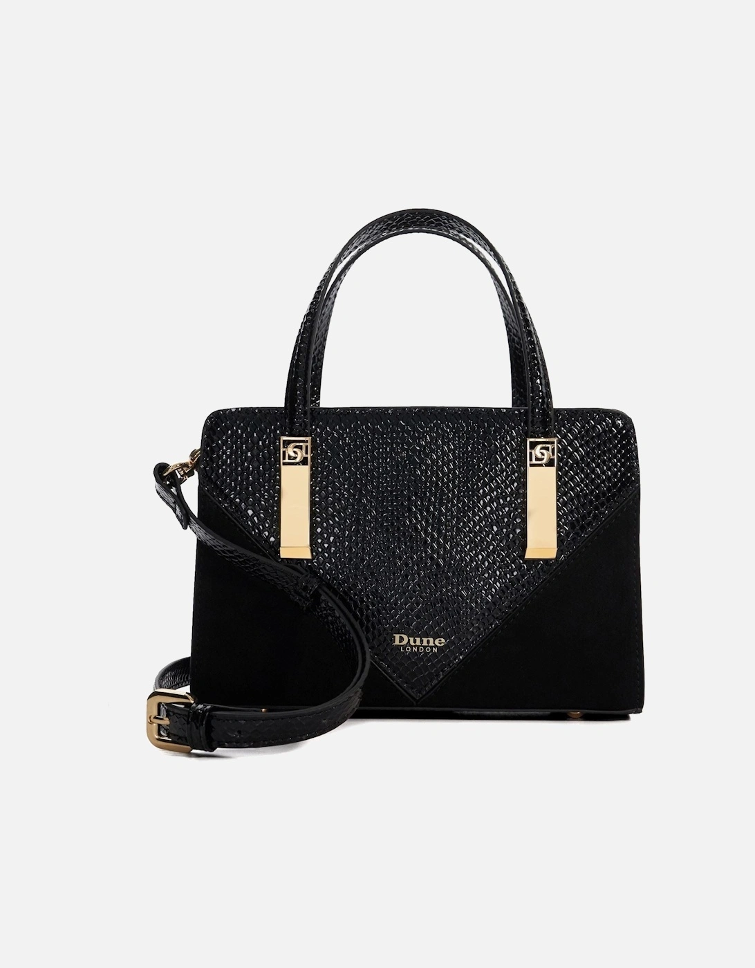 Dune Dinkydenbeigh Women's Black Top-Handle HandBag, 7 of 6