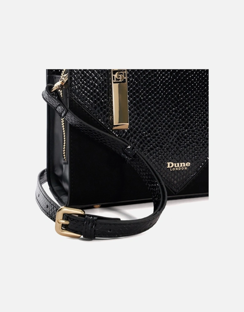 Dune Dinkydenbeigh Women's Black Top-Handle HandBag
