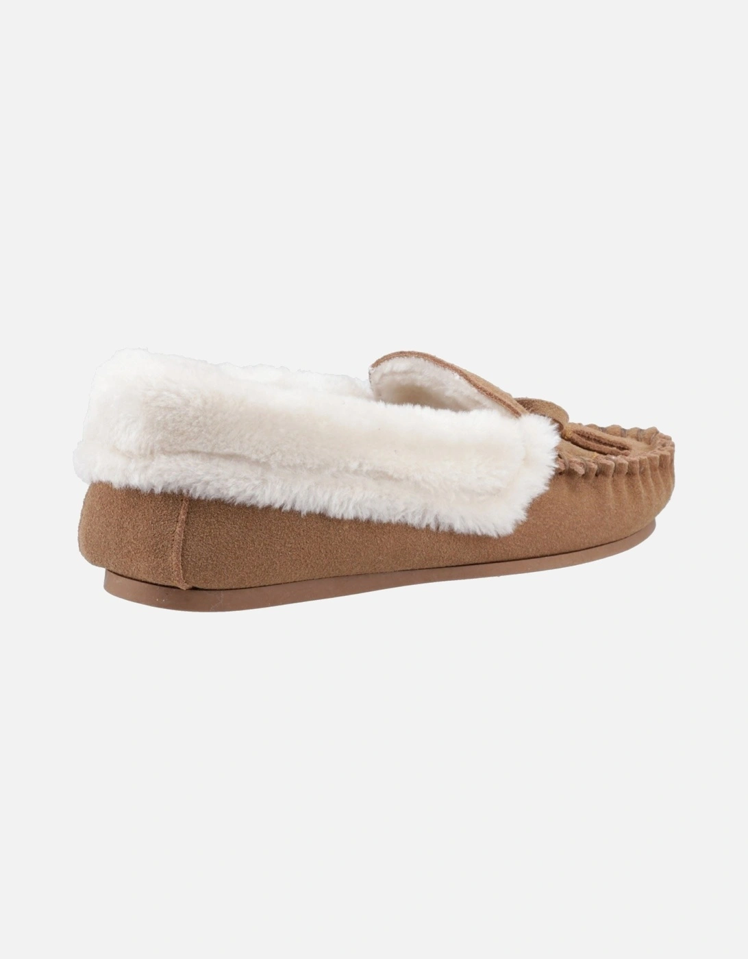 Agnes Suede Women's Tan Slippers