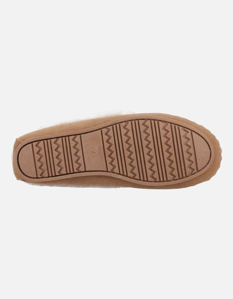 Agnes Suede Women's Tan Slippers