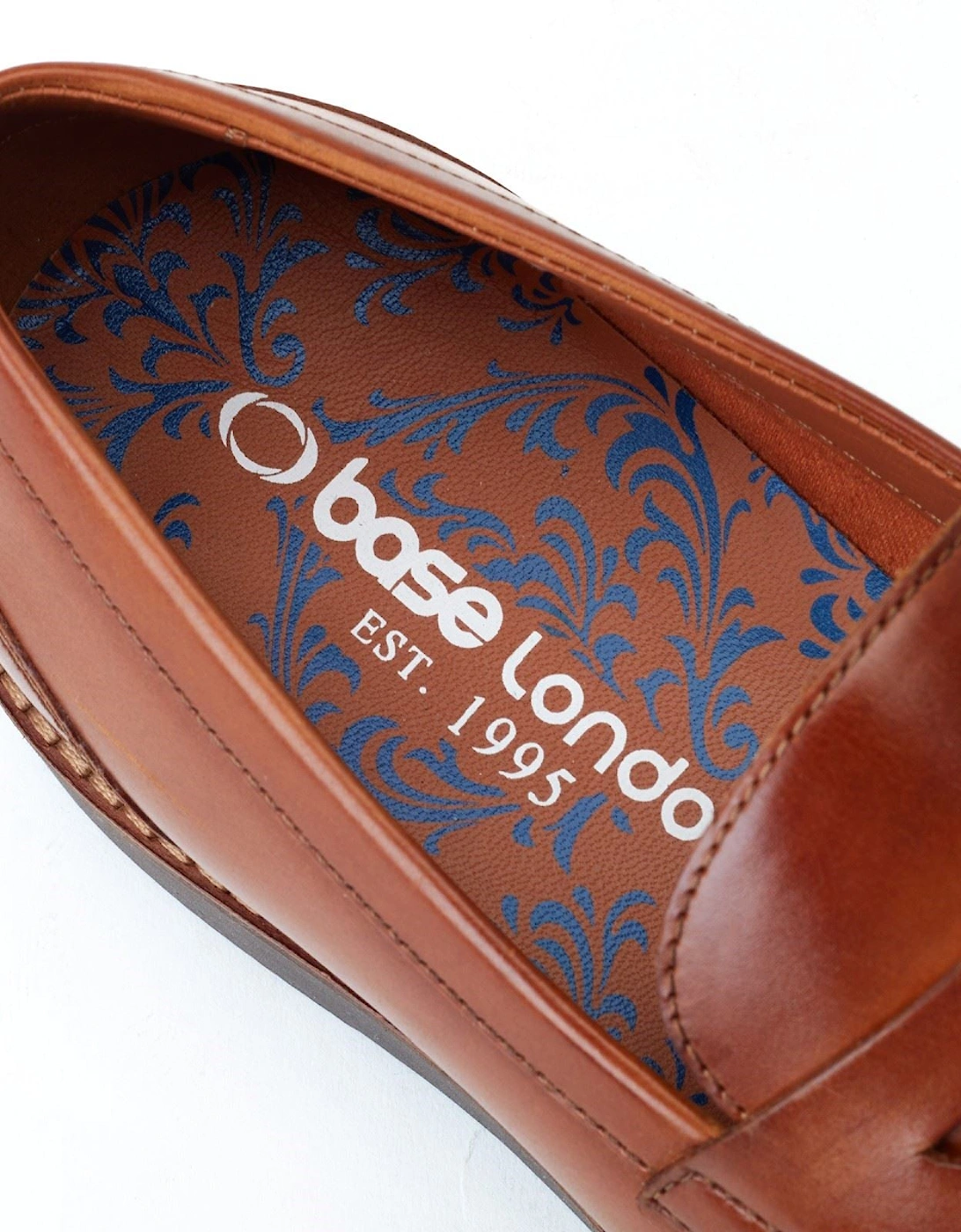 London Sid Leather Men's Tan Loafers