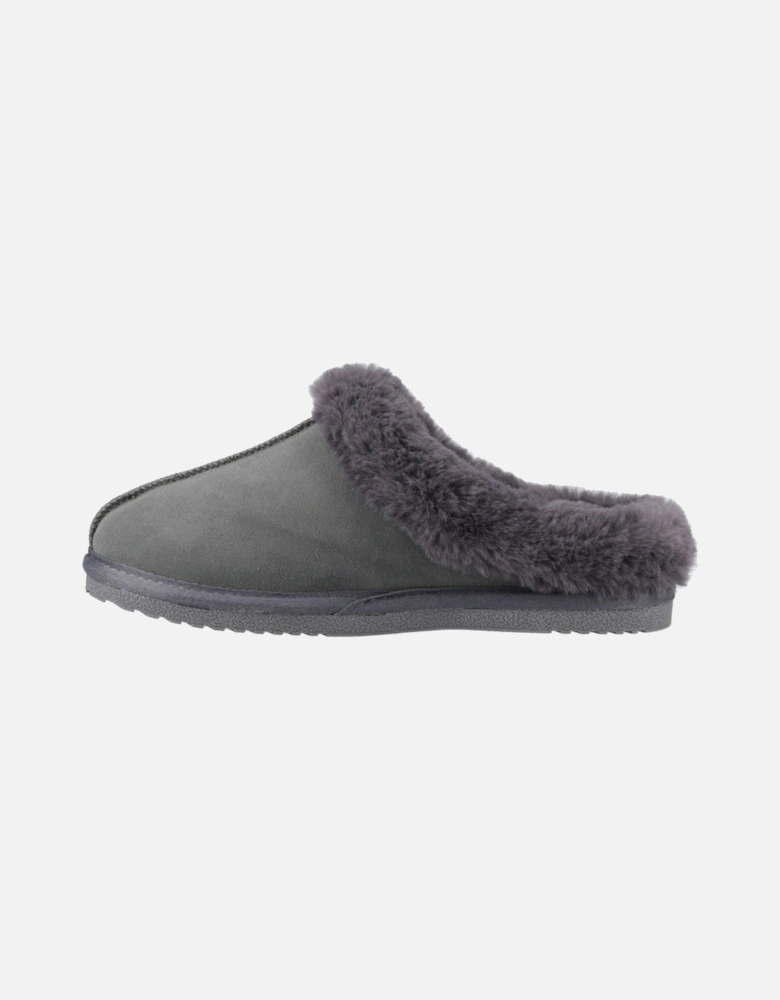 Amara Suede Women's Grey Slippers