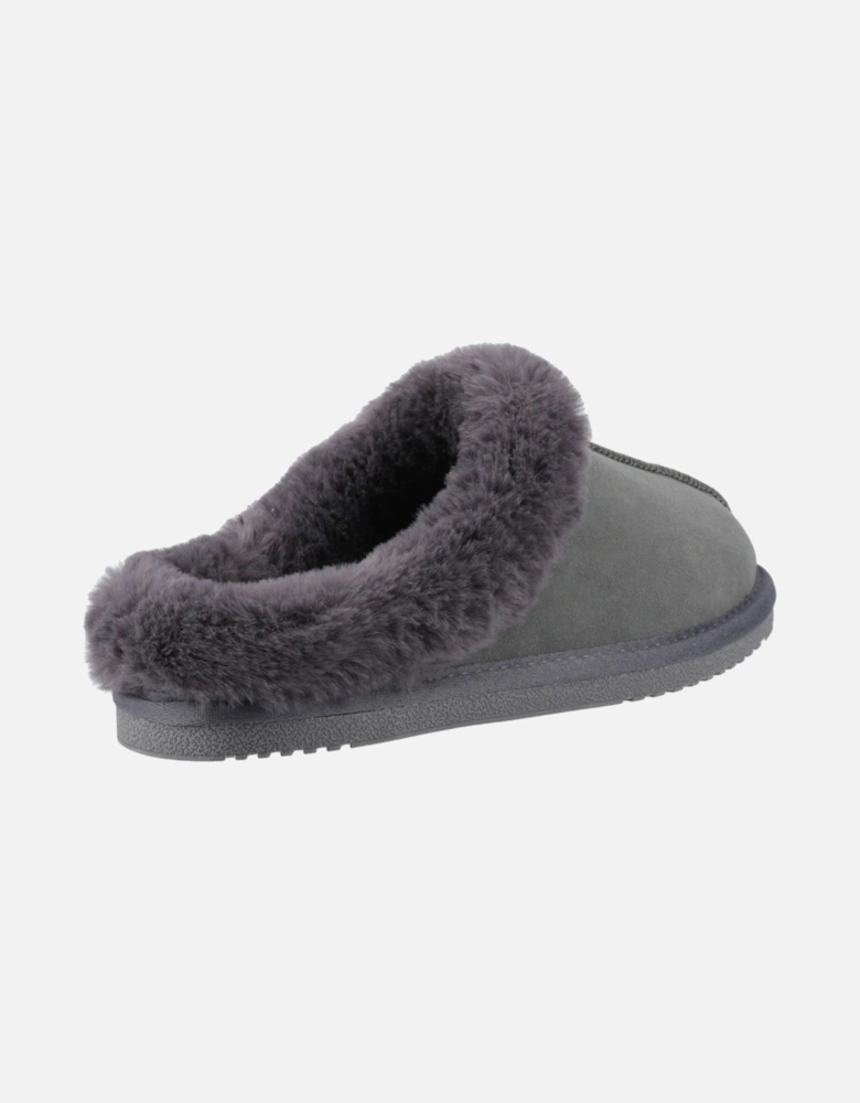 Amara Suede Women's Grey Slippers