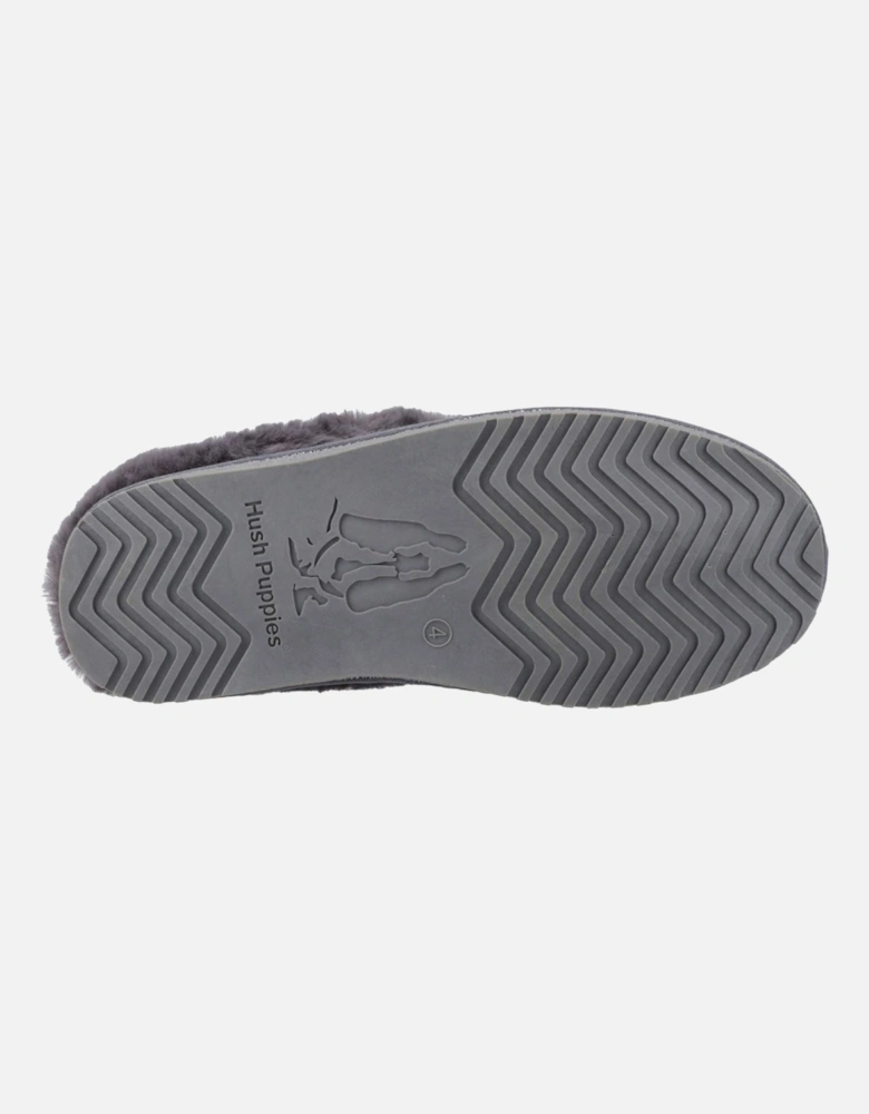 Amara Suede Women's Grey Slippers
