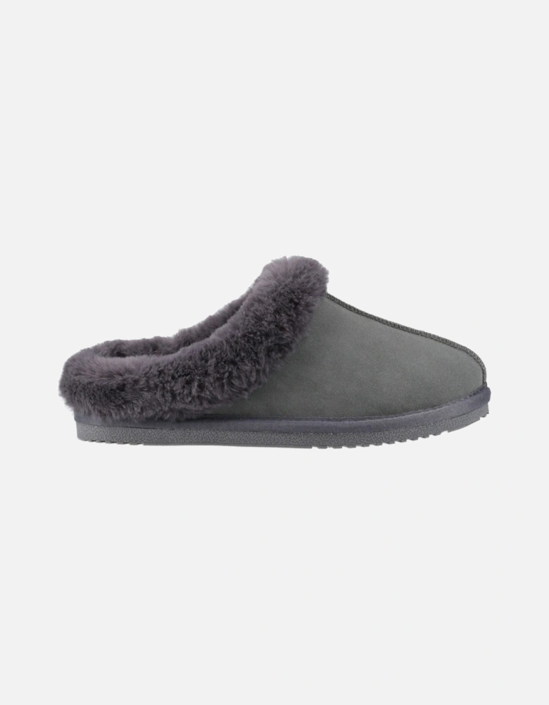 Amara Suede Women's Grey Slippers
