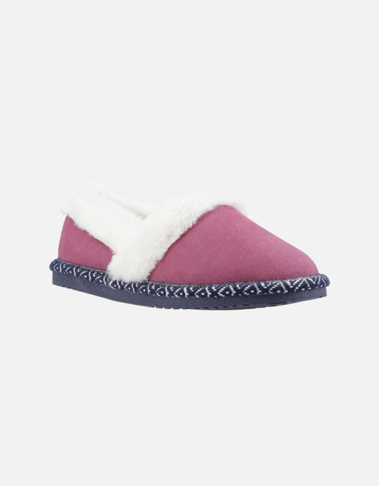 Ariel Suede Women's Pink Slippers