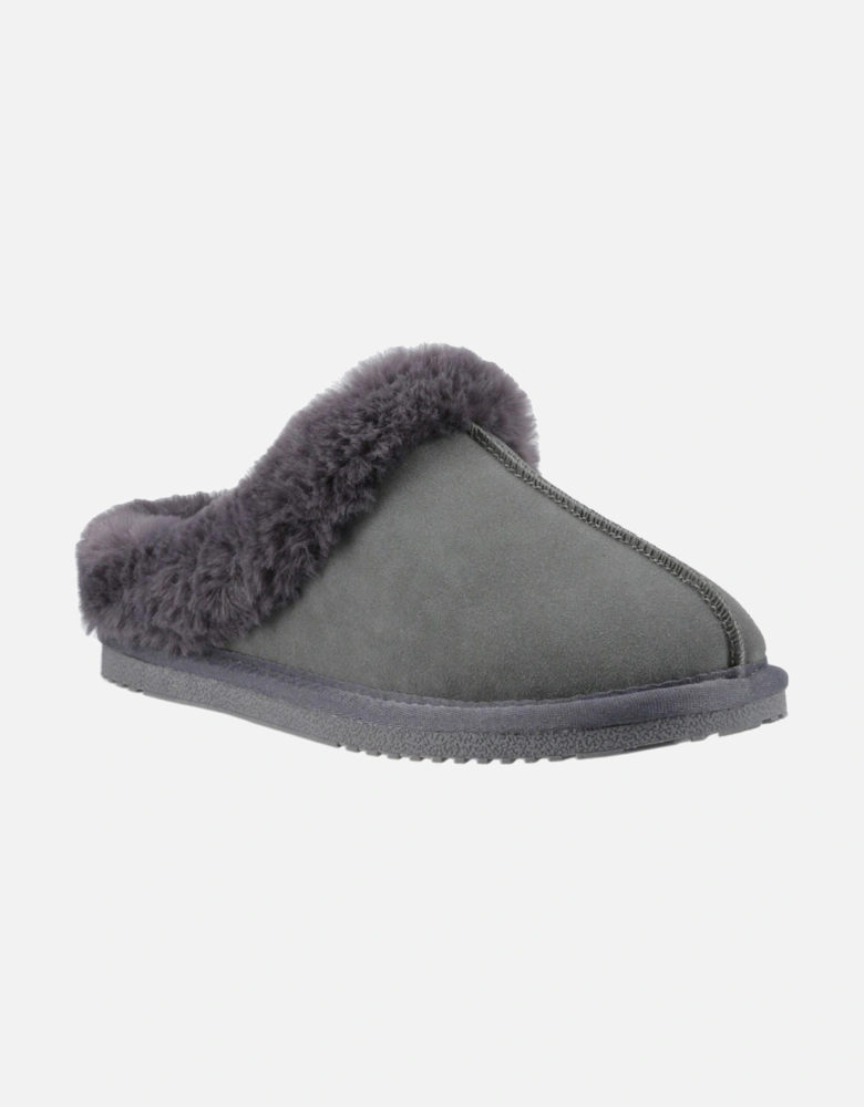 Amara Suede Women's Grey Slippers