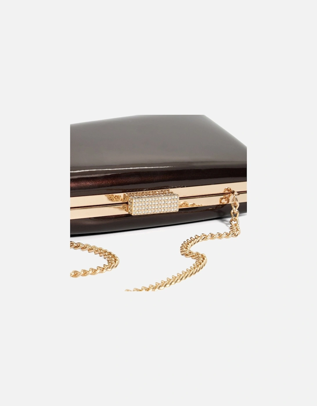 Dune Balancing Women's Brown Clutch Bag