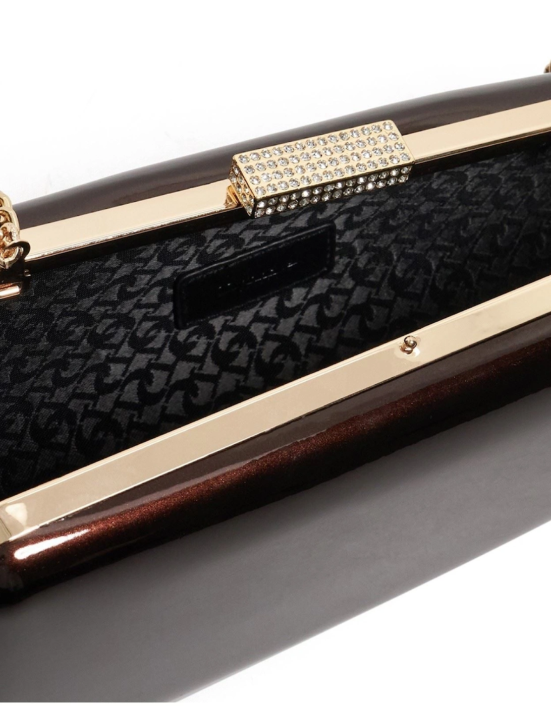 Dune Balancing Women's Brown Clutch Bag