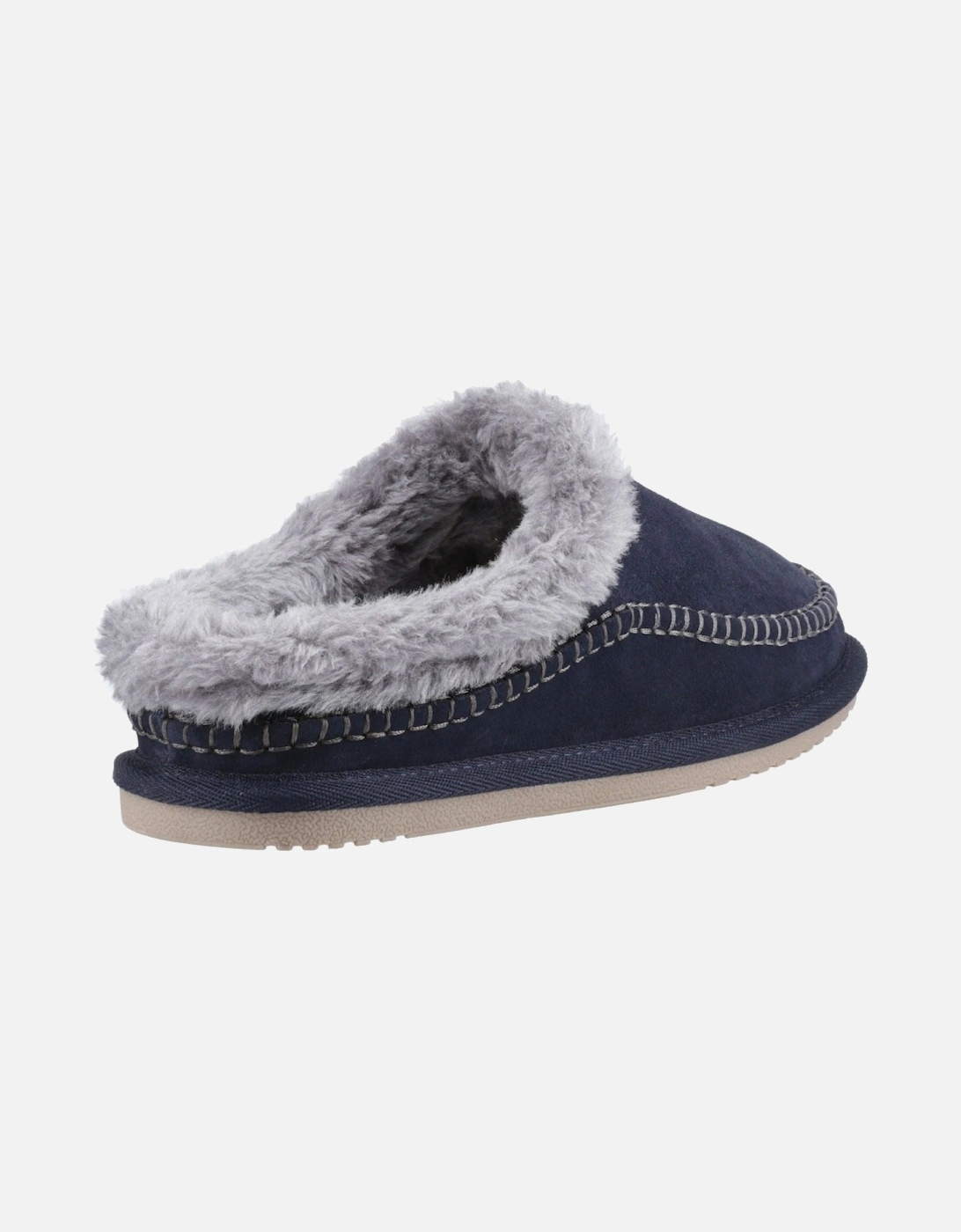 Atticus Suede Men's Navy Slippers