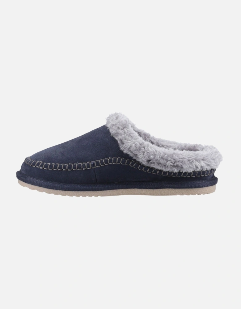 Atticus Suede Men's Navy Slippers