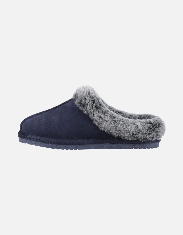 Amara Suede Women's Navy Slippers
