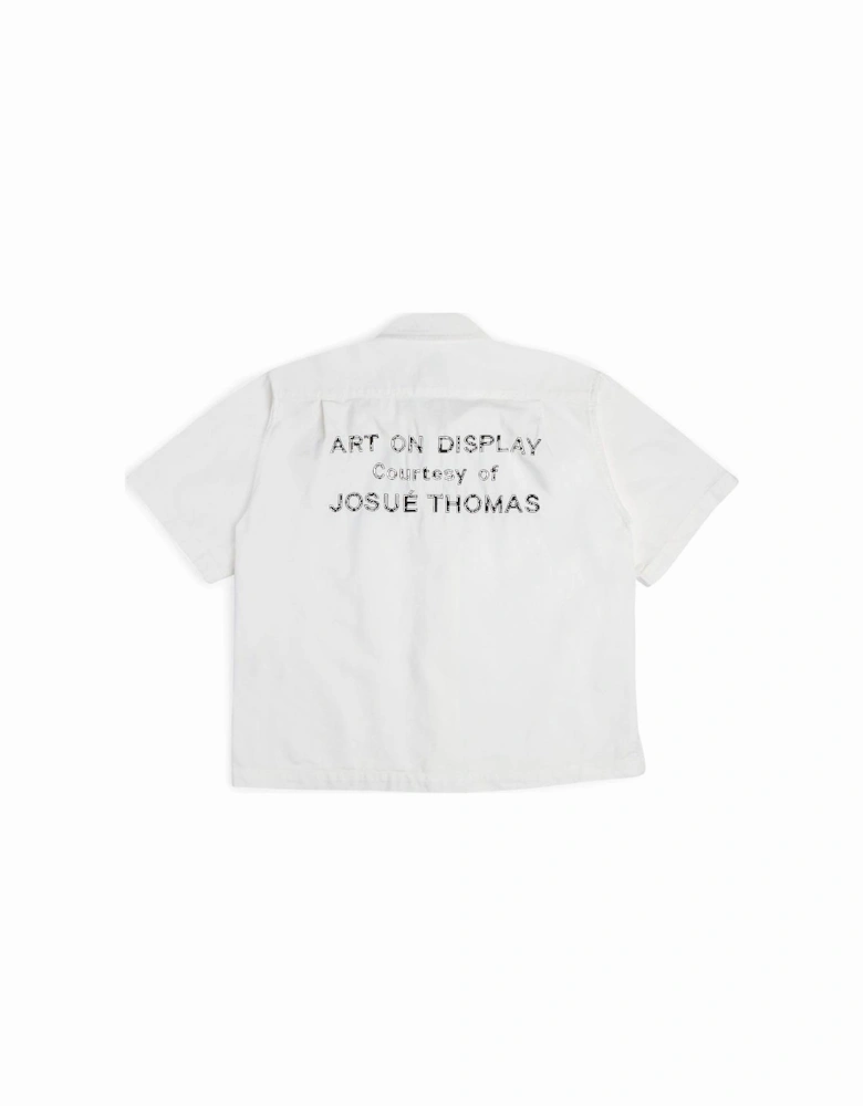 Stadium Uniform Parker Shirt in White