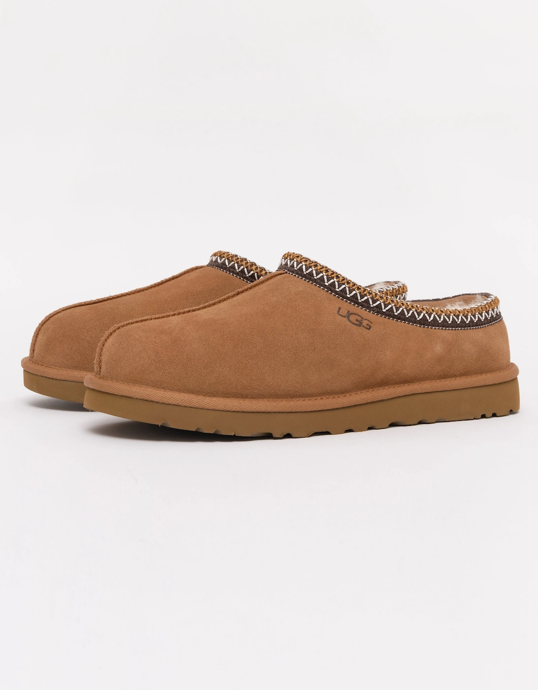 Tasman II Mens Slippers - Chestnut, 2 of 1