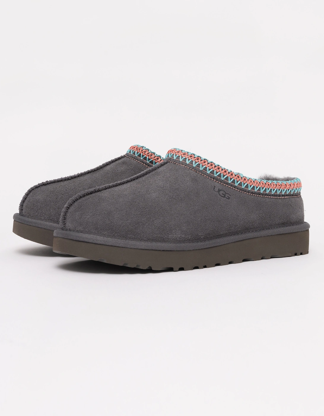 Tasman II Womens Slippers - Dark Grey, 6 of 5