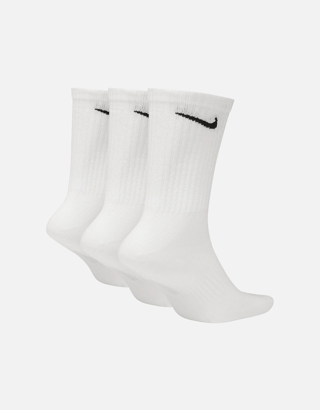 Everyday White Socks Lightweight Dri Fit Crew Sports Socks