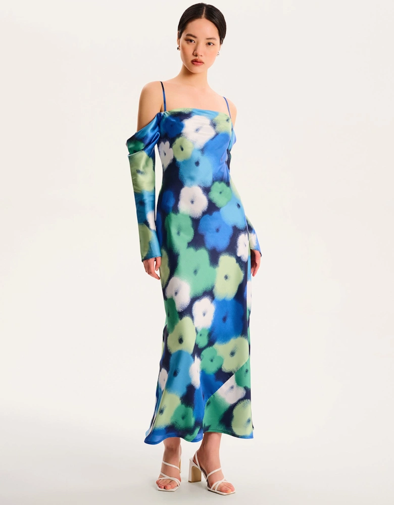 Munique Dress in Spray Floral