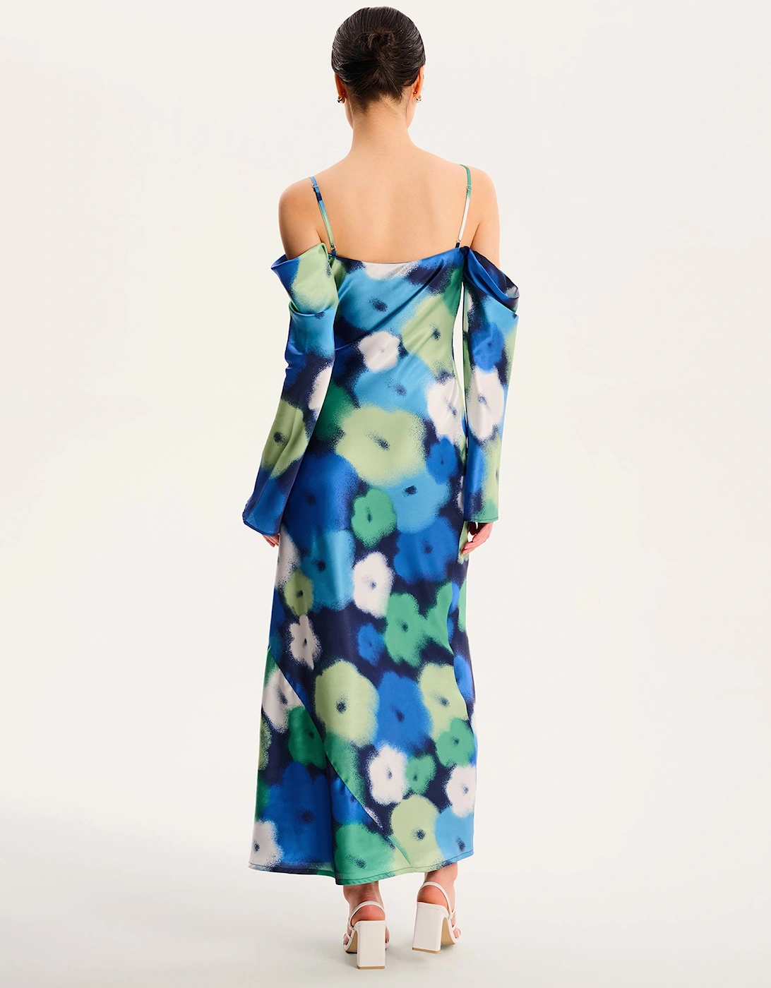 Munique Dress in Spray Floral
