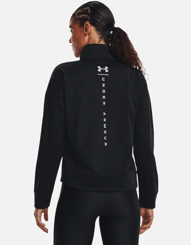 Armour Fleece Reflective 1/4 Zip Top - Reflective Quarter-Zip Top