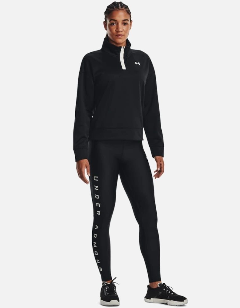 Armour Fleece Reflective 1/4 Zip Top - Reflective Quarter-Zip Top