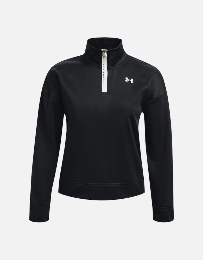 Armour Fleece Reflective 1/4 Zip Top - Reflective Quarter-Zip Top