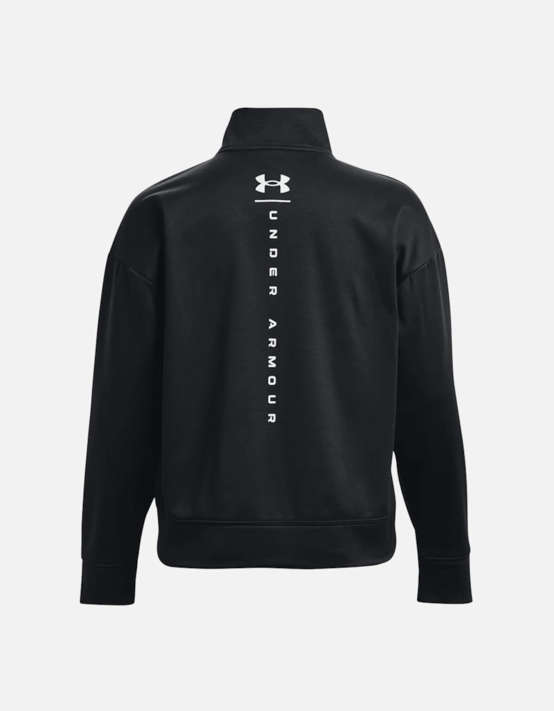 Armour Fleece Reflective 1/4 Zip Top - Reflective Quarter-Zip Top