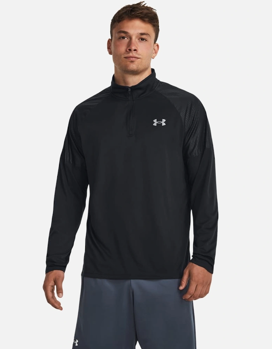 Tech Grid 1/4 Zip Top, 6 of 5