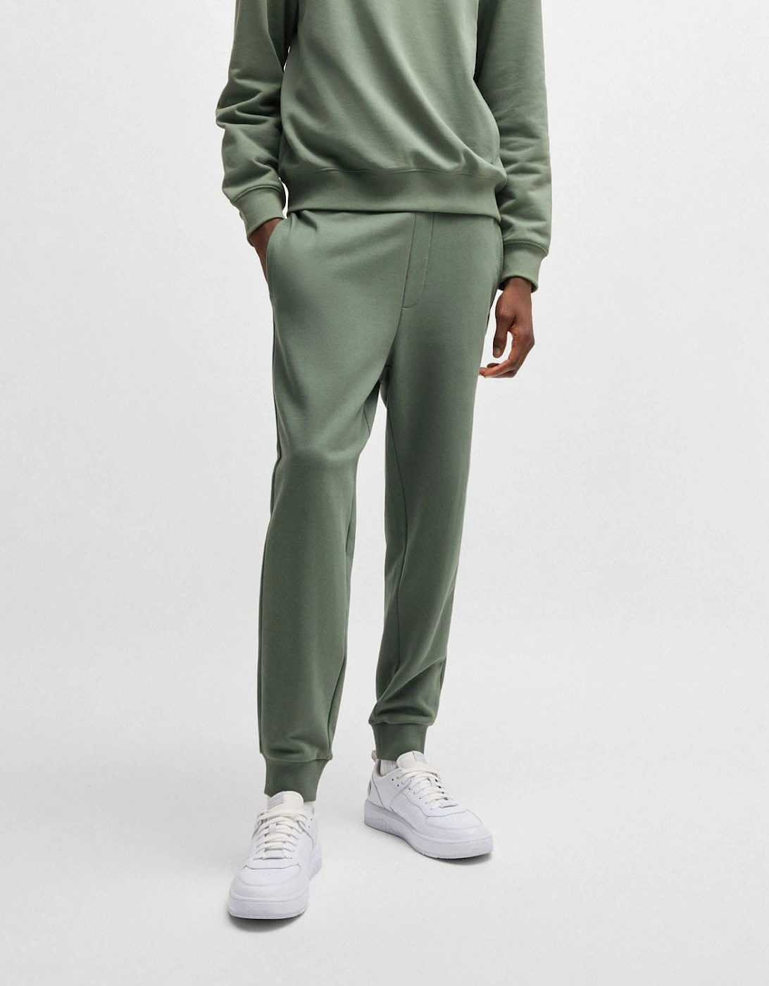 Hugo Boss Men's Dayote Logo Print Tracksuit Bottoms - Dayote232 Tracksuit Bottoms - Green - Size: 35/34/32