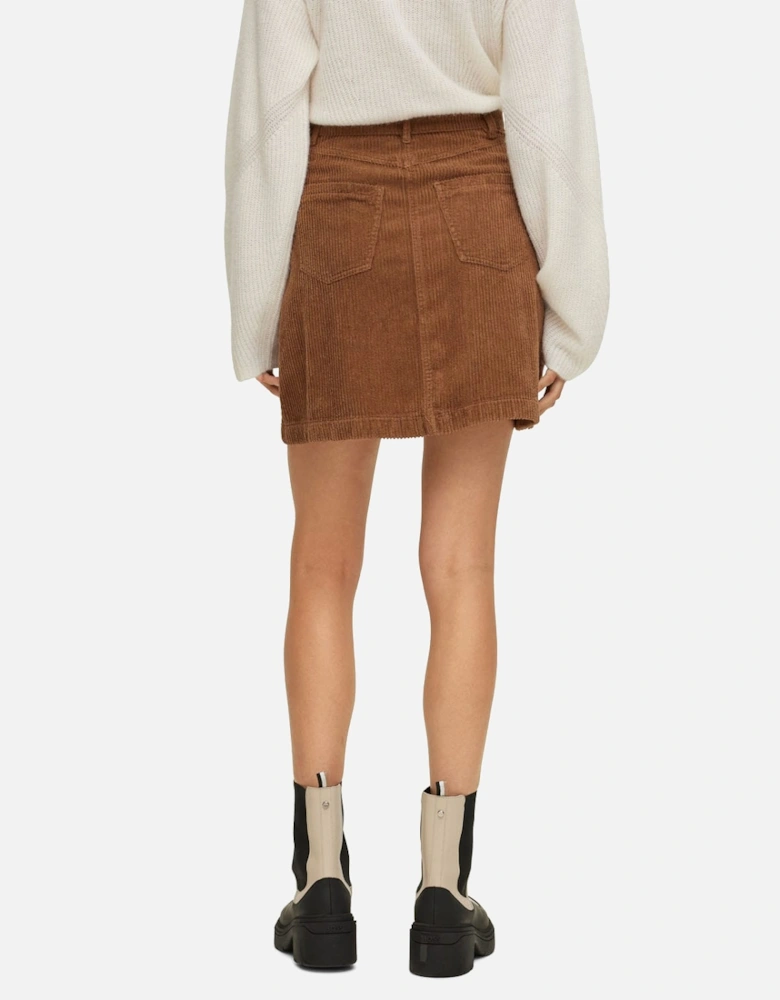C Vrecord-D A-Line Skirt