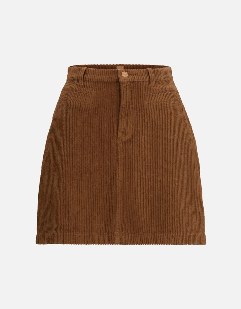 C Vrecord-D A-Line Skirt