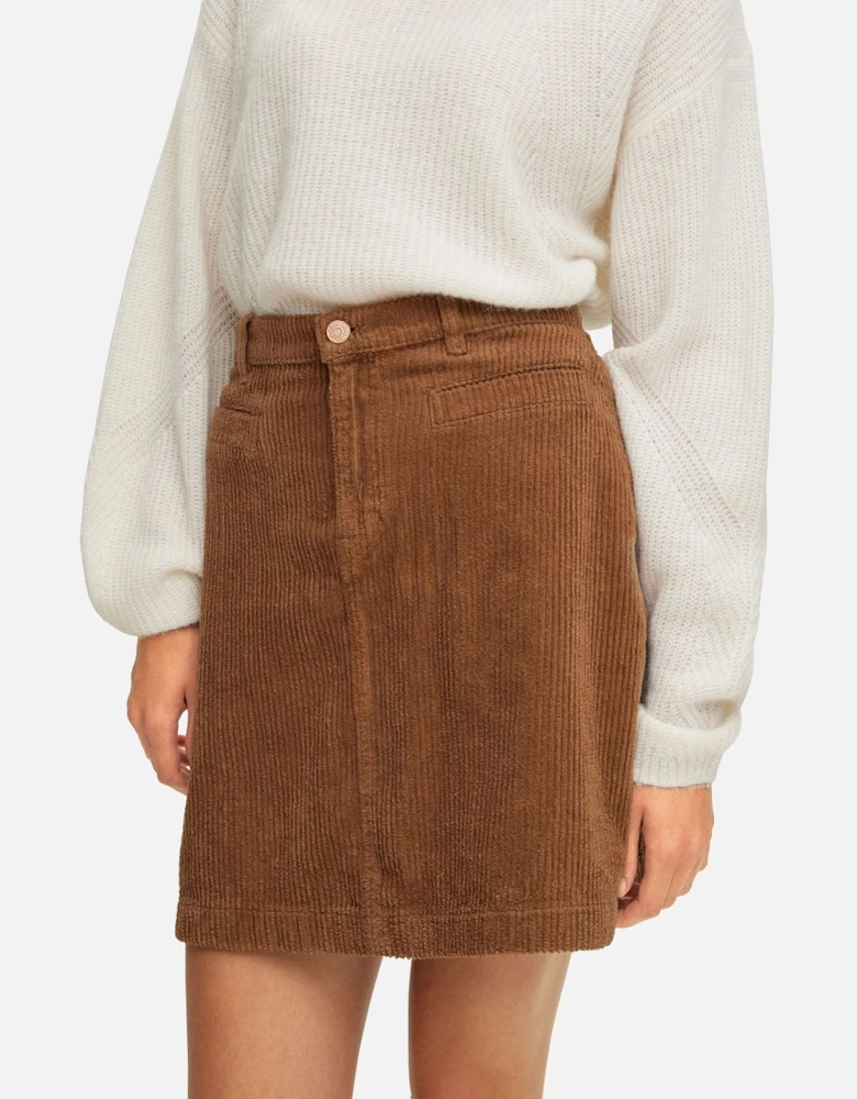 C Vrecord-D A-Line Skirt
