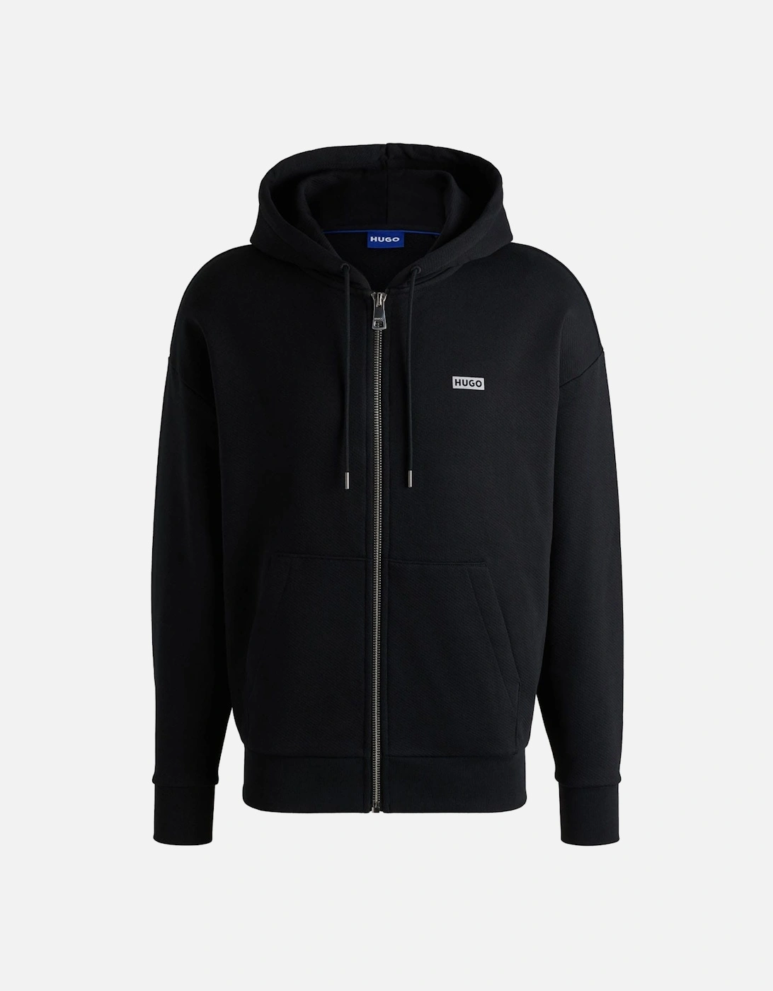 Nardimez Logo Print Full-Zip Hoodie