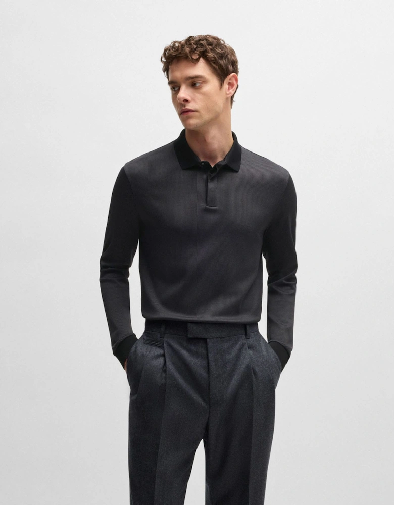H-Pado 431 Long Sleeve Polo Shirt