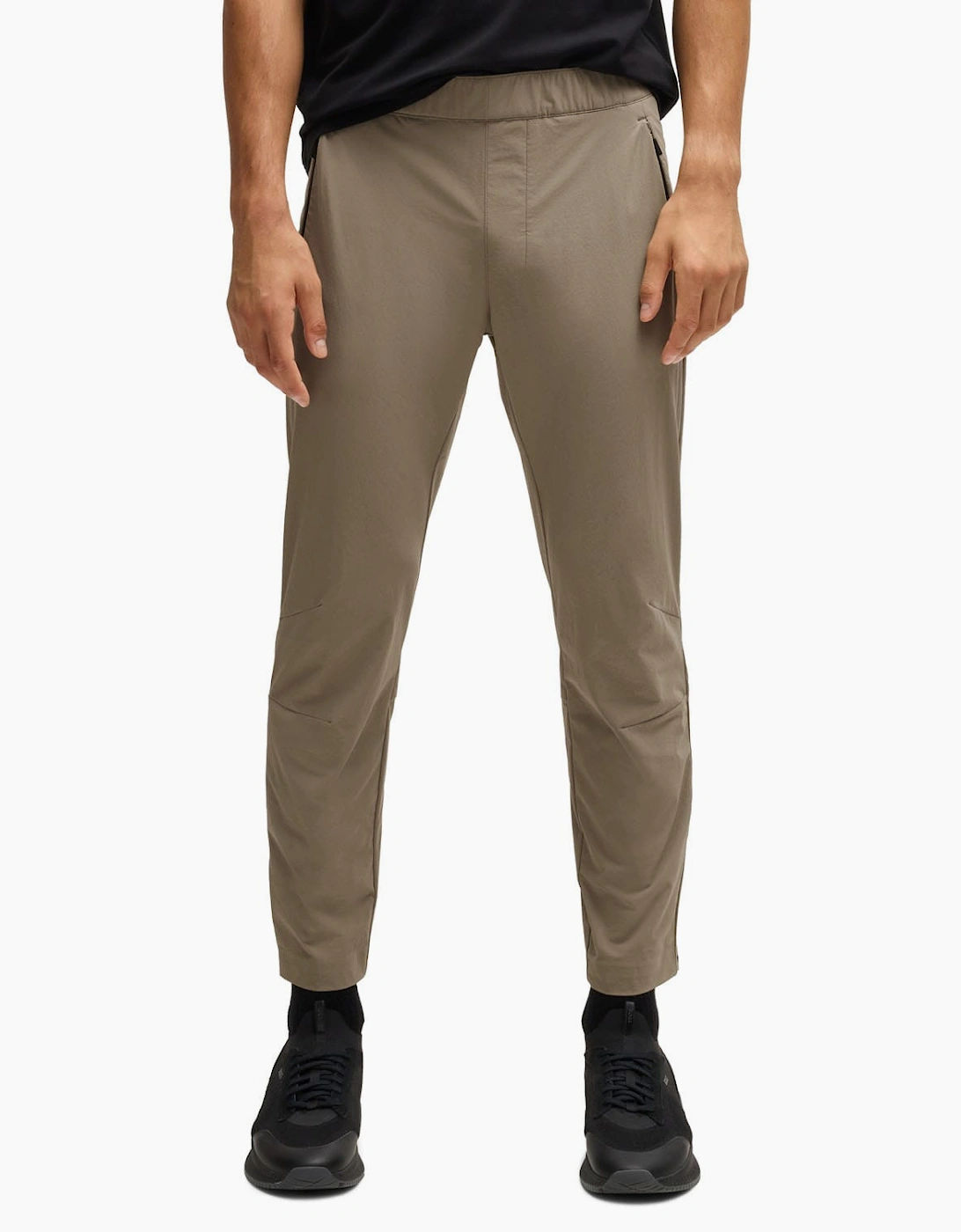 Hugo Boss Men's T Basin Tapered-Fit Trousers - Green - Size: 40