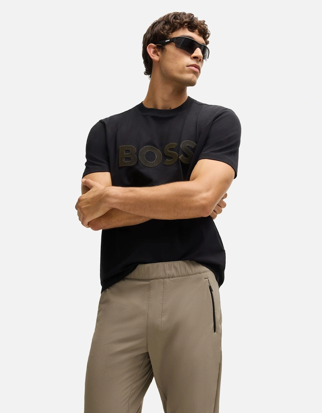 T Basin Tapered-Fit Trousers