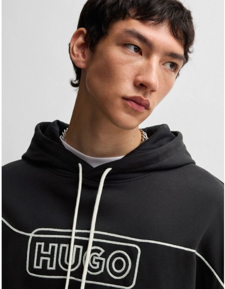 Noiderhood Chain Stitch Logo Hoodie