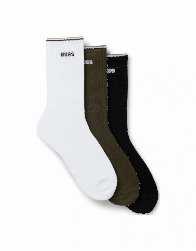 3 Pack of Logo Socks