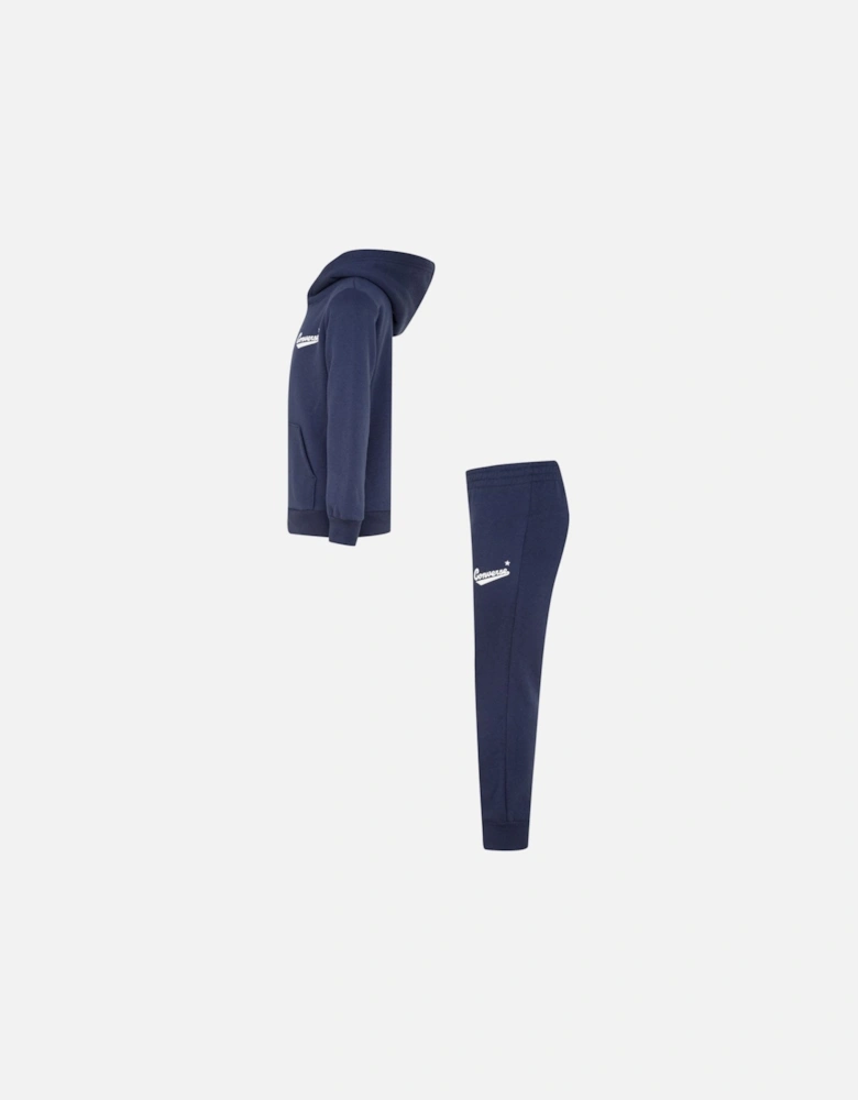 Juniors Logo Graphic Pullover Set