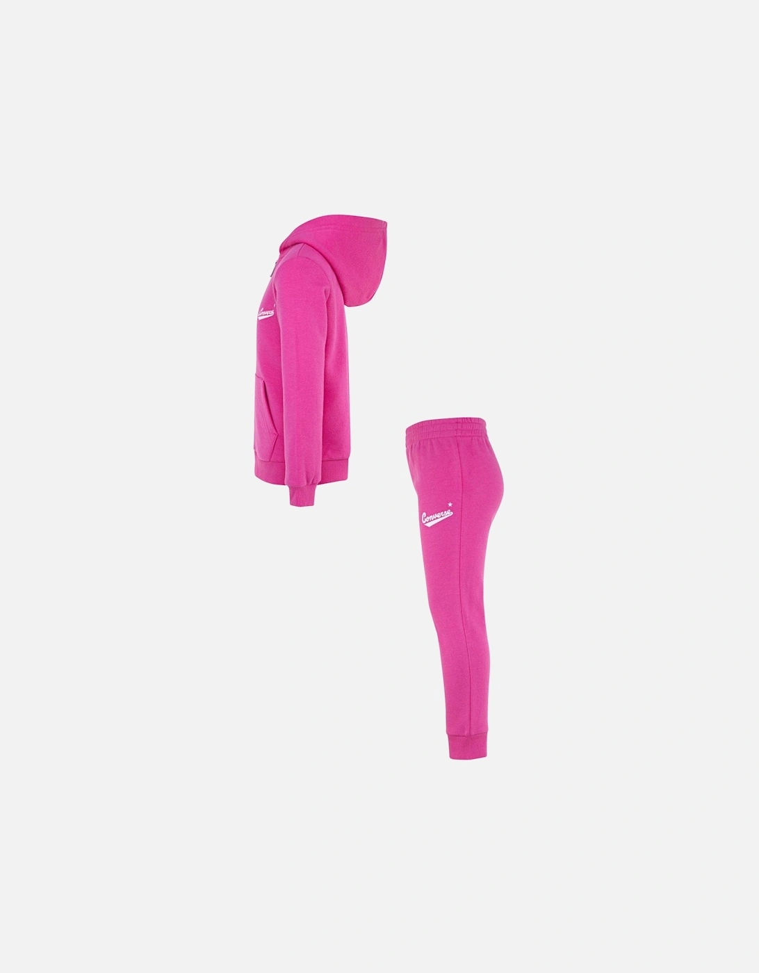 Juniors Logo Graphic Full-Zip Set