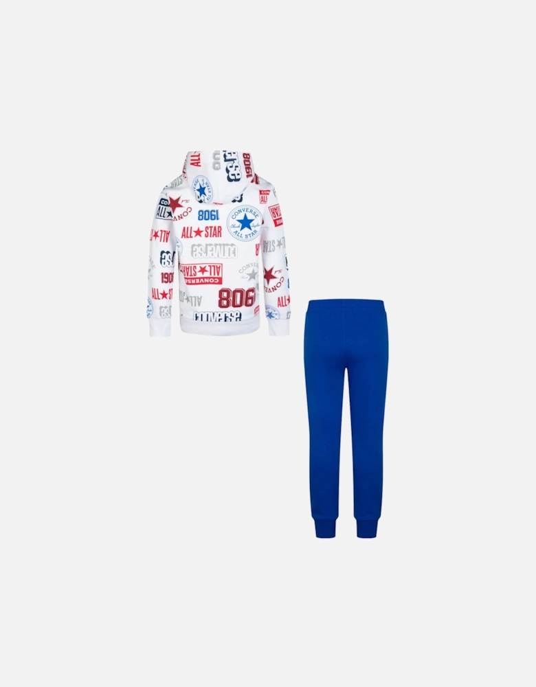 Juniors Logo Allover Print Set