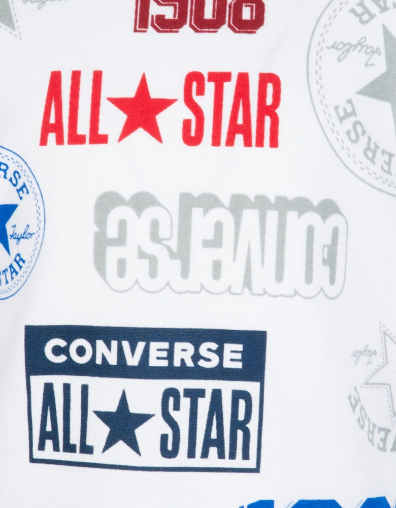 Juniors Logo Allover Print Set