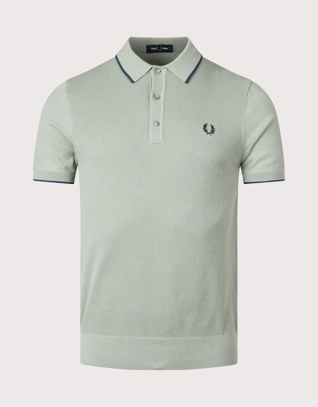 Pique Stitch Knitted Polo Shirt, 4 of 3