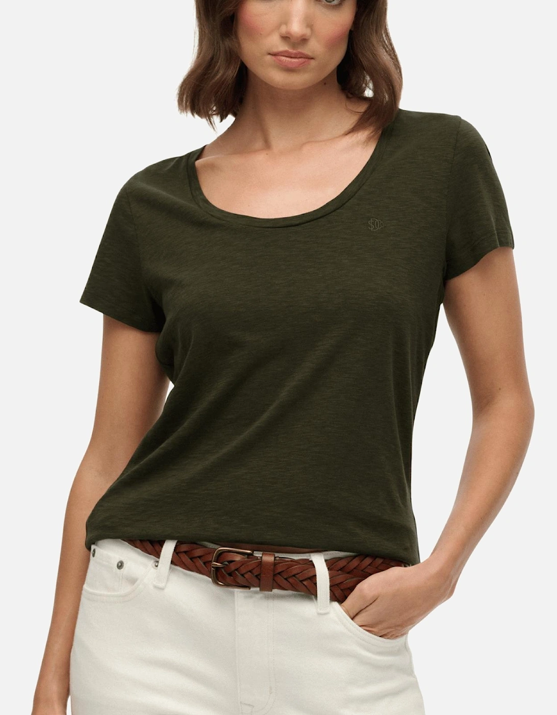 Womens Studios Short Sleeve T-Shirt, 2 of 1
