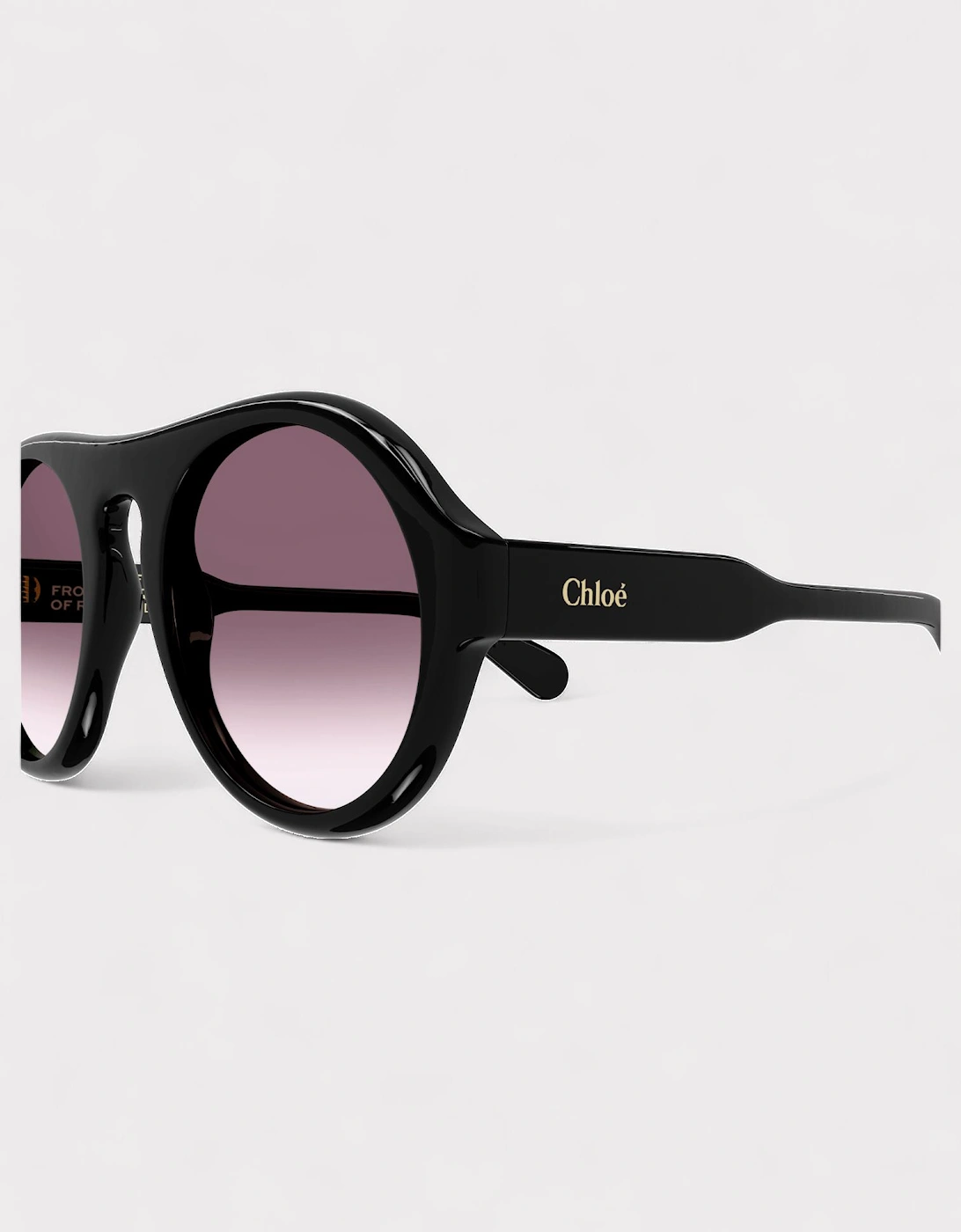 Pilot Frame Gradient Lens Sunglasses
