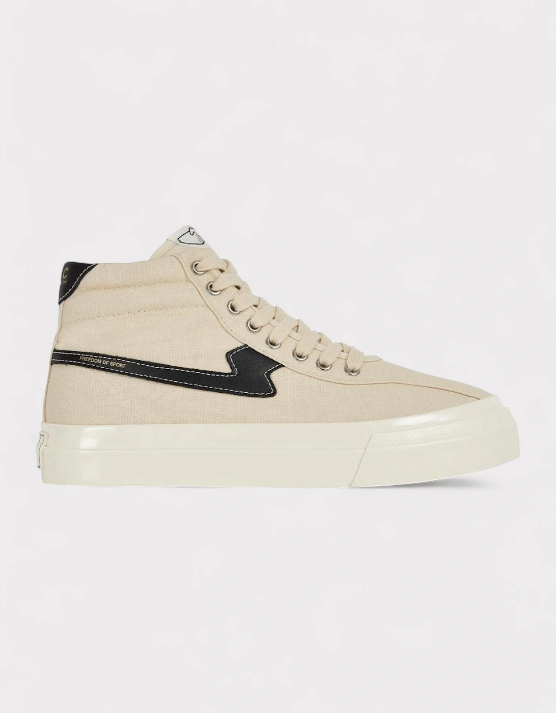 Varden S-Strike Canvas Hi Tops Ecru Black, 5 of 4