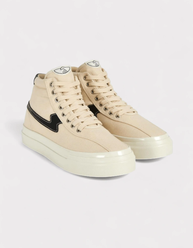 Varden S-Strike Canvas Hi Tops Ecru Black