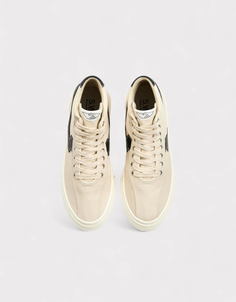 Varden S-Strike Canvas Hi Tops Ecru Black