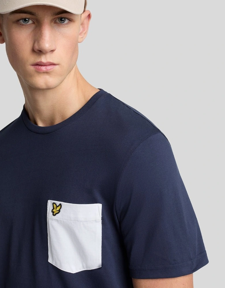 Contrast Pocket T-Shirt